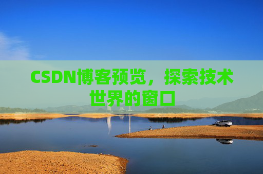 CSDN博客预览,探索技术世界的窗口